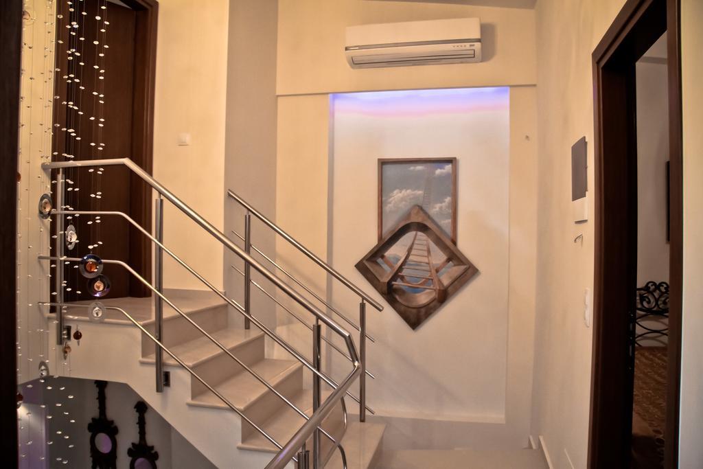 Sea View Beachfront Villa Maria กูเวส ภายนอก รูปภาพ