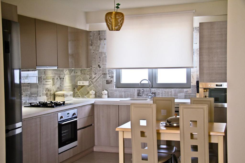 Sea View Beachfront Villa Maria กูเวส ห้อง รูปภาพ